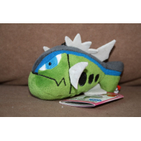 Officiële Pokemon knuffel Basculin blauw +/- 12cm lang banpresto my pokemon collection